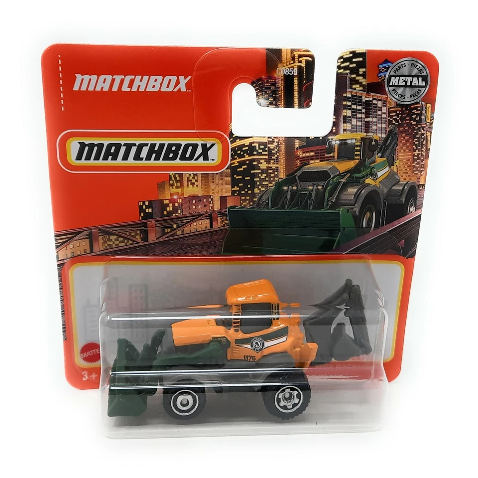 Matchbox n. 68 Retroescava gialla International short Card Superfast 2021 - Immagine 1 di 1