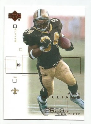 RICKY WILLIAMS 2001 UPPER DECK PROS AND PROSPECTS CARD NM-MT+/NM-MT CONDITION - Image 1 of 2