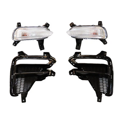 For 2019-2020 Kia Forte 2.0L Daytime Running Lamp Right+Left Side Fog Lights Set - Image 1 of 4