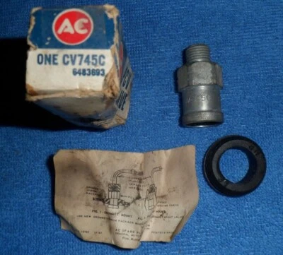  1961-72 Chrysler Plymouth Dodge PCV Valve AC CV745C 6483693 - Image 1 of 2