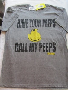 HAVE YOUR PEEPS CALL MY PEEPS Easter Unisex T-shirt Mens Womens NEW Sz Large L - Picture 1 of 3
