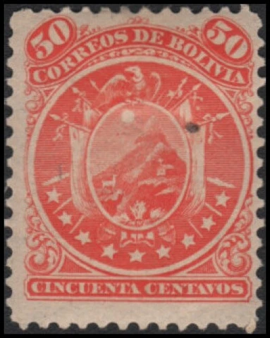Bolivia #33 MNH Cover