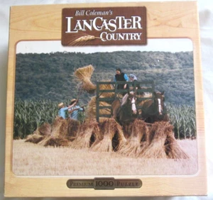 Bill Coleman's Lancaster Country All in the Family 1000 Pc Jigsaw Puzzle~Sealed - Picture 1 of 6