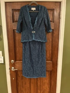 Azazie Everly Mother of the Bride Ink Blue Dress Size A8 - Picture 1 of 8