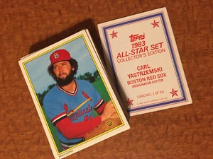 (2) Topps 1983 All Star Collectors Edition 40 Baseball Card Set