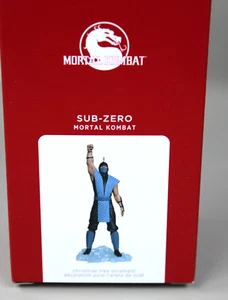 New Hallmark Keepsake 2021 MORTAL KOMBAT SUB-ZERO Christmas Ornament - Picture 1 of 6