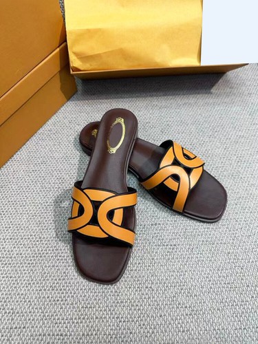 TOD’S Scarpe sandali donna Tod's in pelle con fondo piatto cavi