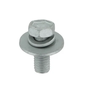 15 M8-1.25 X 20mm Hex Head Sems Splash Shield Bolts Compatible with Toyota - Picture 1 of 3