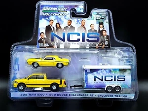Greenlight 1:64 2015 Ram 1500 & 1970 Dodge Challenger RT - Enclosed Trailer - Bild 1 von 3