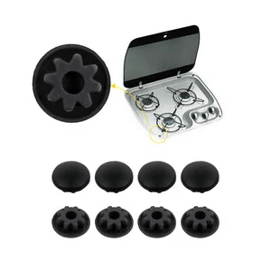 8 tapones de goma adecuados para placas de gas Dometic 10x5 mm tapas de goma - Imagen 1 de 5