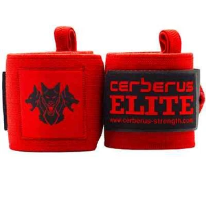 Envolturas de muñeca CERBERUS Strength Elite (par) - disponibles en longitudes de 24"" y 35 - Imagen 1 de 10