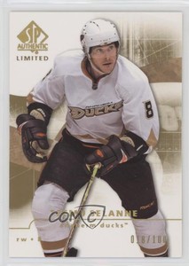 2008-09 SP Authentic Limited /100 Teemu Selanne #84 HOF