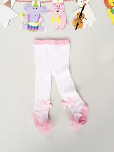 NUEVAS Medias de ballet para bailarines de tul puff para bebés niñas 0-6-12-18-24 mos - Imagen 1 de 5