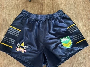 NRL North Queensland Cowboys Mens Shorts - Small - Picture 1 of 3