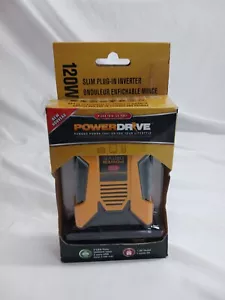 PowerDrive 100 Watt Slim Plug-In Inverter with 1 AC 2 USB A/C Ports PD100 NEW - Picture 1 of 12