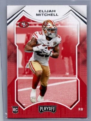 2021 Panini Playoff #292 Elijah Mitchell - Image 1 of 2