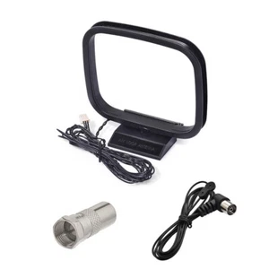 FM Antenna 75Ω UNBAL PAL&AM/FM Loop antenna 3-pin mini Connector for Sony Stereo - Picture 1 of 12