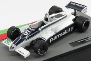 MODELLINO AUTO STATICO DIECAST BRABHAM F1 BT49C FORD #5 NELSON PIQUET 1981 1/43 - Foto 1 di 4