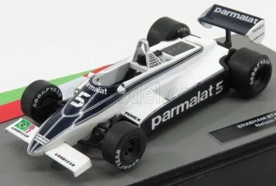 MODELLINO AUTO STATICO DIECAST BRABHAM F1 BT49C FORD #5 NELSON PIQUET 1981 1/43 - Immagine 1 di 4