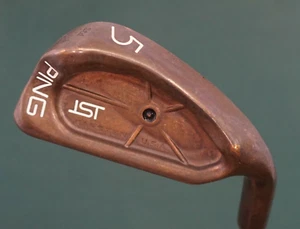 Ping ISI Beryllium Copper BeCu Black Dot 5 Iron Stiff Steel Shaft Ping Grip - Picture 1 of 4