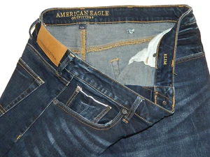 Herren Selvedge Jeans American Eagle Button Fly Tag 38/36 gemessen Größe 38x35 - Bild 1 von 6