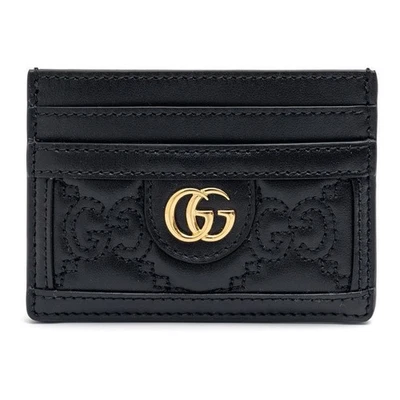 Gucci GG Matelassé Card Case 723790-UM8IG-1000 67190429 - Image 1 of 2