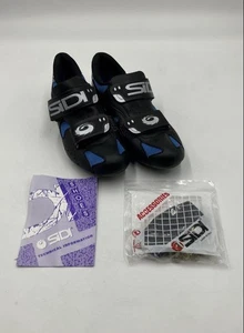 Sidi blau/schwarze Fahrradschuhe Damen - US 37 - Bild 1 von 12