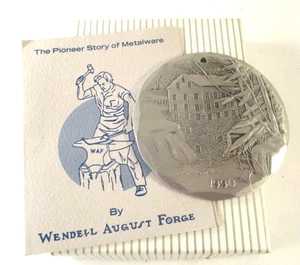 1990 WENDELL AUGUST FORGE LANTERMANS MILL MILL CREEK PARK YOUNGSTOWN OH ORNAMENT - Picture 1 of 2