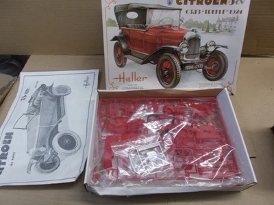 HELLER CITROEN 5 cv  C3.T3 TREFLE  1924 - échelle 1/24 - HELLER  L 702 - Photo 1/4