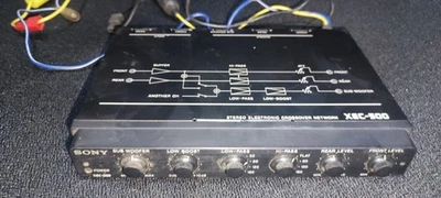 Crossover SONY XEC-500, Electronic Crossover Network Vintage - Immagine 1 di 3
