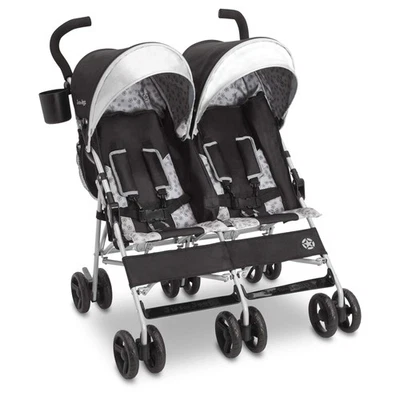 Jeep Scout Double Stroller, Charcoal Galaxy - Image 1 of 4