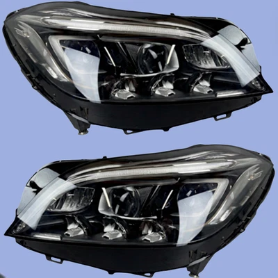 Mercedes-Benz W218 LED Headlight CLS500 CLS550 Left Right 2PCS 2012-2014 - Image 1 of 4