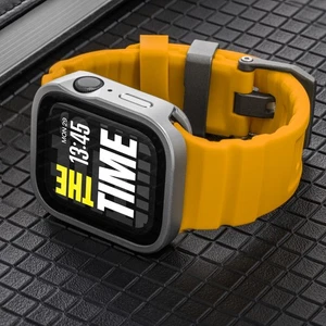 Full Screen Protector Case+Silicone Strap For Apple Watch Ultra3 S11 10 9 SE 8 7 - Picture 1 of 42