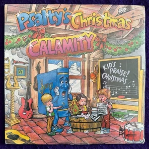 Sealed ~ Psalty's Christmas Calamity Kid's Praise LP '82 MARANATHA Xian MINT - Picture 1 of 4