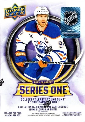 2025-26 Upper Deck SERIES ONE NHL Hockey Trading Cards Blaster Box