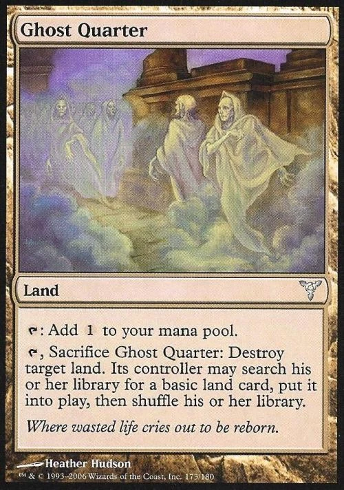 MTG English Ghost Quarter NM Foil Dissension - Image 1 of 1