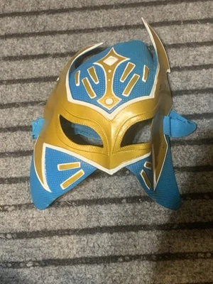 MÁSCARA MATTEL REY MYSTERIO Grande RÉPLICA AJUSTABLE 2012 RYRO WWE WWF Foto 1 de 2