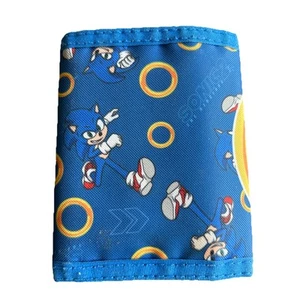 Sonic the Hedgehog  3 Fold wallet Blue H - Picture 1 of 5