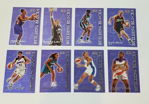1999 WNBA Hoops Skybox Building Blocks (8) Card Insert Set Dawn Staley RC Lobo - Picture 1 of 1