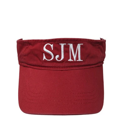 Gorra SJM Parasol Roja Talla Única Correa Ajustable Ligera Bordada Yunque Foto 1 de 4