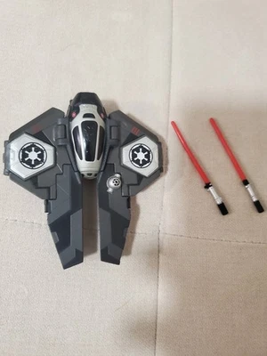 Star Wars X Transformers Sith Starfighter DARTH VADER Completo Con Sables de Luz Foto 1 de 4