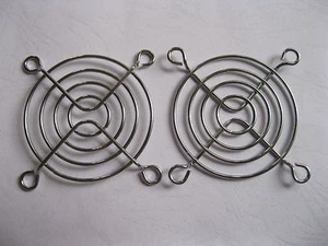 5 pcs DC Fan Grill Protector Silver Metal Finger Guard Used for 50mm Fan 5cm New - Picture 1 of 3
