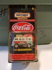 Coca-Cola 1967 VW Transporter Bus in Green Matchbox Collectibles Coke