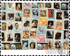 Upper Yafa : 25 francobolli diversi Collezione