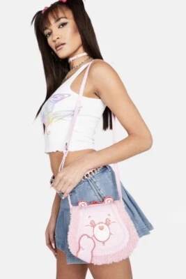 NWT Danielle Nicole Love-A-Lot Bear Care Bears Cross Body Bag - Image 1 of 4