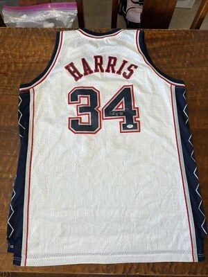 Devin Harris Signed New Jersey Nets Jersey PSA DNA Coa Autographed - Image 1 of 4