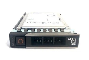 NEW Dell 3.84GB SAS 12G 2.5" MU TLC SSD 81H9C KPM6WVUG3T84 + 14/15th Gen Caddy - Picture 1 of 1