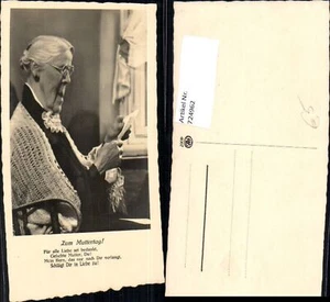 724962 Mother's Day Woman Grandma Reads Letter Saying Text - Picture 1 of 1