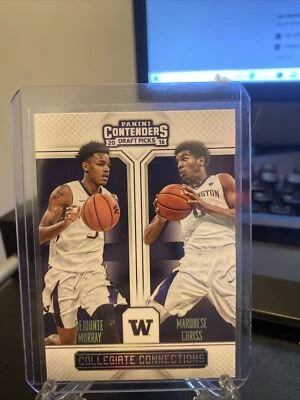 2016 Panini Contenders Draft Picks Dejounte Murray Marquese Chriss #2 Rookie RC - Image 1 of 2