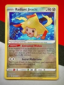 Radiant Jirachi 120/195 Holo Silver Sturm Pokémon PACK FRISCH - Bild 1 von 2